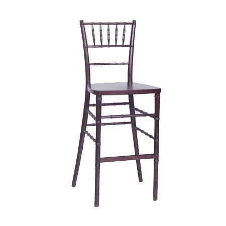 Party Rental Products Fruitwood Ballroom Bar Stool Chairs