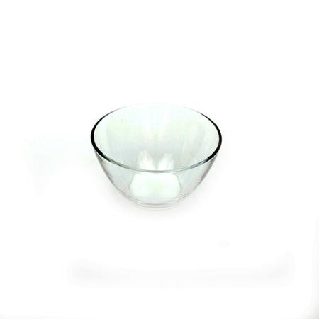 Glass Sugar Bowl - 5 inch Glass V Bowl