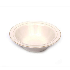 Party Rental Products Gold Rim Bowl 10 inch   Bowls
