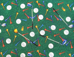 Party Linens Golf Specialty Prints