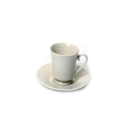 Party Rental Products Ivory Rim Cup and Saucer China