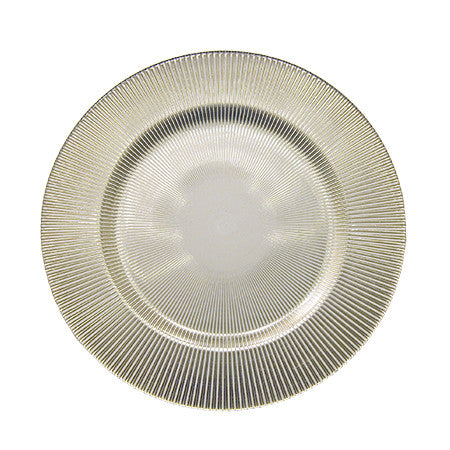 Luce Charger, Pewter 13"