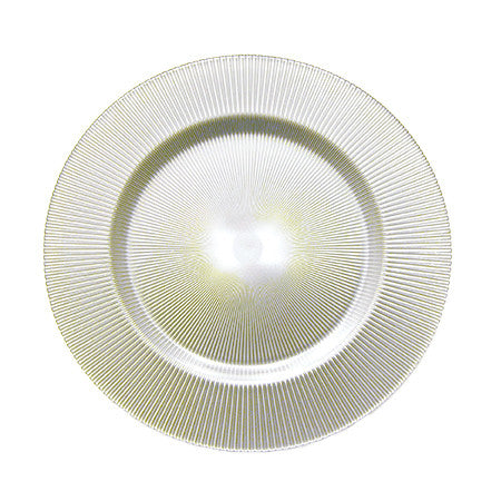 Luce Charger, White 13"