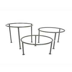 Party Rental Products Mod Regal Round Tray Stands Tiered Stands and Cake Stands