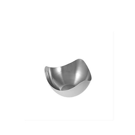 Party Rental Products Mod Stainless Steel Curved Bowl 5 inch  Mod Trays, Bowls and Stands