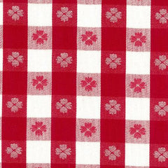 Party Linens Red and White Tavern Check Checks and Plaids