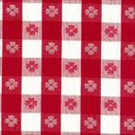Party Linens Red and White Tavern Check Napkins