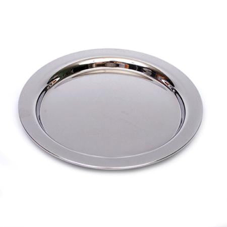 Party Rental Products Round Stainless 12 inch   Trays