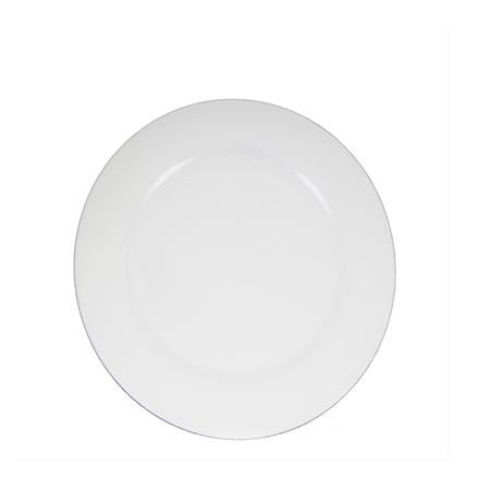 Party Rental Products Round White 14 inch   Platters