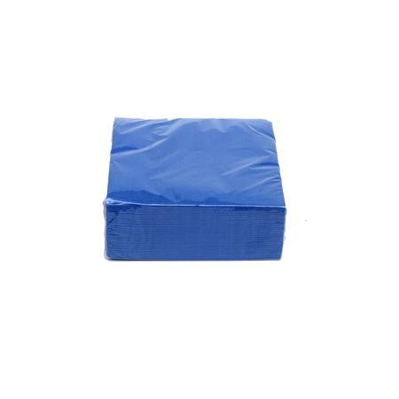 Royal Blue Cocktail Napkins  - Paper Products