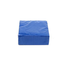 Party Rental Products Royal Blue Cocktail Napkins  Paper Products