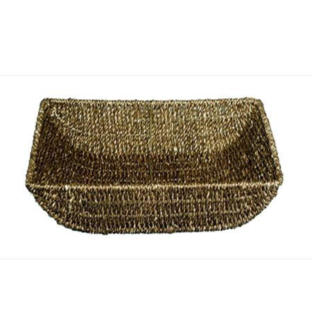 Party Rental Products Seagrass 12 inch x8 inch x2 inch  Basket Tabletop Items