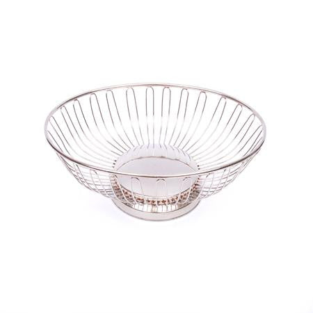 Party Rental Products Silver Bread Basket Tabletop Items