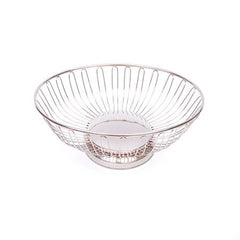Party Rental Products Silver Bread Basket Tabletop Items