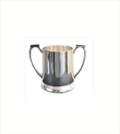 Party Rental Products Silver Sugar Bowl - Caterer Style Coffee