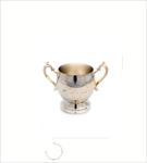 Party Rental Products Silver Sugar Bowl - Caterer Tabletop Items