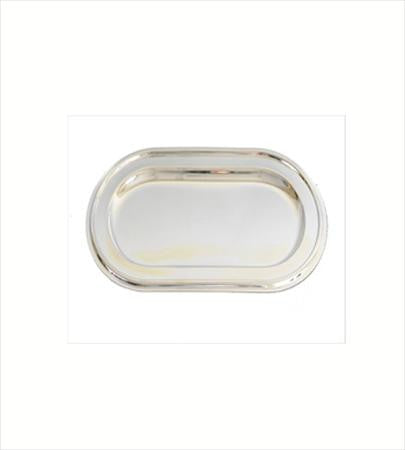 Party Rental Products Silver Tray for Cream and Sugar Set Coffee