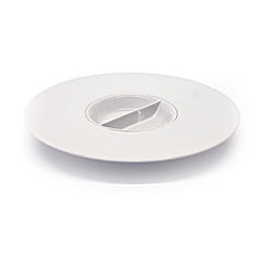 White Saturn Bowl (with Insert) 11"