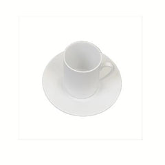 Party Rental Products White Rim Demi Cup and Saucer China