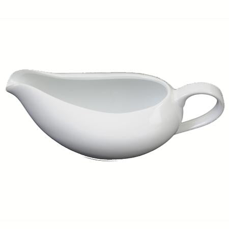 Party Rental Products White Rim Gravy Boat China