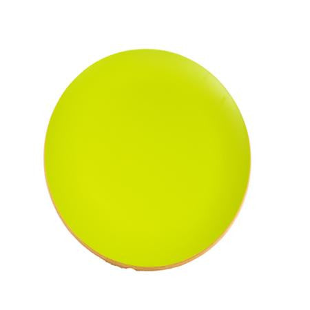Wood Round Lite Lime 16 inch  Tray - Trays
