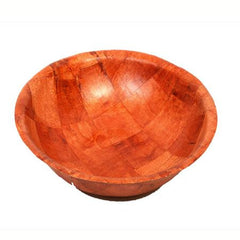 Party Rental Products Wood Salad Bowl 10 inch  Bowls