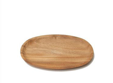 Wood Oval Tray 8