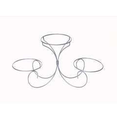 Party Rental Products Wrought Iron 3 Tier Swag  Tiered Stands and Cake Stands