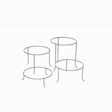 Party Rental Products Wrought Iron 4 Piece Riser Set  Tiered Stands and Cake Stands