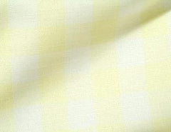 Party Linens Yellow Check Napkins