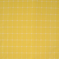 Party Linens Yellow Windowpane Checks and Plaids