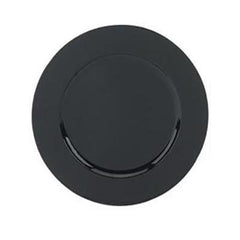 Black Acrylic 13" Charger   - Chargers