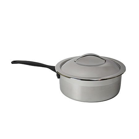Chafer Pot - 4qt Rd with Handle Brushed SS