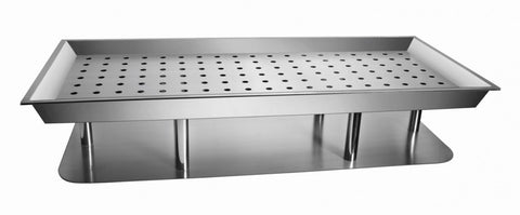 Stainless Steel Raw Bar Display 48
