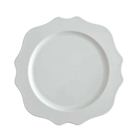 Trieste White 10" Dinner Plate