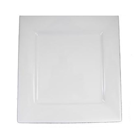 White Square 12 inch  - Chargers